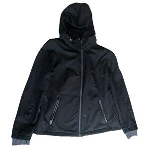 Free Country Hoodie XL Full Zip Pockets  Jacket Black